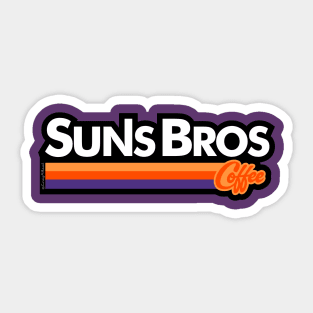 Phoenix Suns Dutch Bros Coffee - Dark Sticker